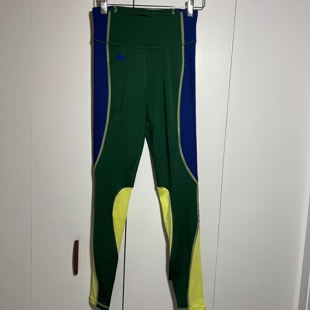 NWOT Lacoste Colourblock Leggings - XS